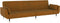vidaXL - Slaapbank - 2-zits - met - 2 - kussens - fluweel - bruin