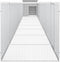 vidaXL - Kippenhok - 900x91x100 - cm - gegalvaniseerd - staal - grijs