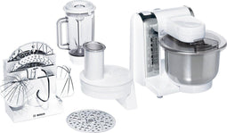 Bosch MUM48CR1 - Keukenmachine - 600W 4 standen 4 snijschijven