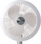 Domo DO8147 - Oplaadbare tafelventilator - 4 snelheden - Geluidsarm 32 dB