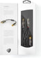 Subwoofer-Kabel - RCA Male - 2x RCA Female - Verguld - 0.20 m - Rond - 4.5 mm - Gun Metal Grijs - Cover Window Box