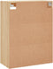 vidaXL - Hangkast - 69,5x34x90 - cm - sonoma - eikenkleurig