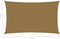 vidaXL - Zonnezeil - 160 - g/m² - 5x8 - m - HDPE - taupe