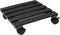 Pro Garden Plantentrolley - donker grijs - hout - 29 x 29 cm - 100 kilo