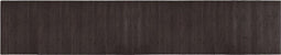 vidaXL - Vloerkleed - rechthoekig - 60x300 - cm - bamboe - donkerbruin