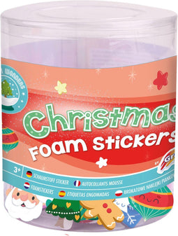 Grafix Kerst Foam Stickers in emmertje