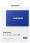 Samsung T7 - Portable SSD 500GB - USB 3.2 Gen2 - Blauw