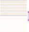 vidaXL - Zebra - rolgordijn - 135x100 - cm - stofbreedte - 130,9 - cm - marmerbeige