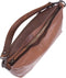 Leren Schoudertas Cognac Amelia