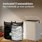 Nince Wasmand 141L - 2 Vakken - Uitneembare Waszakken - Bamboe - Beige
