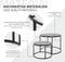 H&S - Collection - Bijzettafelset - 2 - st - zwart
