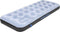 High Peak Comfort Plus Single Luchtbed - 1-persoons - Ingebouwde voetpomp - Grijs-Blauw-Zwart