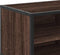 vidaXL - Tv-meubel - 80x34,5x40 - cm - bewerkt - hout - metaal - bruin - eikenkleur