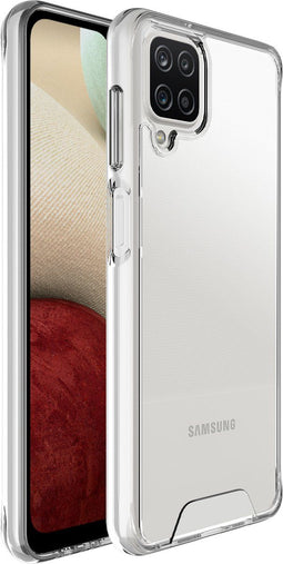 Accezz Hoesje Geschikt voor Samsung Galaxy A12 Hoesje Shockproof - Accezz Xtreme Impact Backcover - Transparant