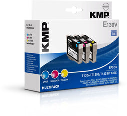 KMP E130V - Inktcartridge - Cyaan Magenta Geel - 1005 pagina's (1 stuk)