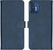 iMoshion Hoesje Geschikt voor Motorola Moto G9 Plus Hoesje Met Pasjeshouder - iMoshion Luxe Bookcase - Donkerblauw