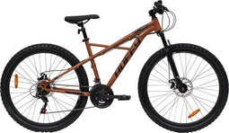 Huffy Korros 27.5 - Mountainbike heren - 21 versnellingen Shimano TZ500 - Brons
