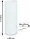 Paulmann Noora - LED-tafellamp E14 max. 42W - Opaal