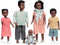 Lundby Set - Poppenhuisfamilie 'Billie' (5-Delig)