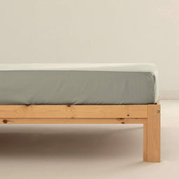 Verstelbaar onderlaken SG Hogar Grijs 90 x 200 cm