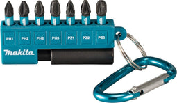 Makita E-11994 - Slagschroefbitset 25mm - 8-delig met magnetische bithouder - Zwart (8 stuks)