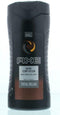 Axe Dark Temptation - 3-in-1 Douchegel - 400 ml - Verleidelijke geur van donkere chocolade