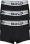 sloggi Men GO - Heren Hipster - 3-pack - Zwart (3-pack)