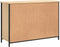vidaXL - Dressoir - 100x35x70 - cm - bewerkt - hout - sonoma - eikenkleurig