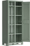 Keter Planet - Multispace opbergkast - 44x80x182cm - Licht grijs