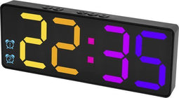 Nuvance - Digitale Wekker - LED-scherm - Snooze-optie - Modern design