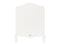 Elena 3-part nursery White - 3-part nursery