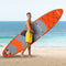 Rebel RBA-4501-OR - Opblaasbaar SUP-board - Inclusief accessoires - Oranje