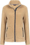 Life Line Lorne Sherpa Fleecejas Dames Beige Maat S