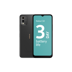 NOKIA C32 - Smartphone - 50 MP camera - 64 GB - Grijs