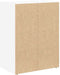 vidaXL - Boekenkast - 40x24x52 - cm - bewerkt - hout - wit