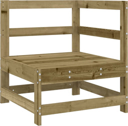 vidaXL - Tuinhoekbank - geïmpregneerd - grenenhout