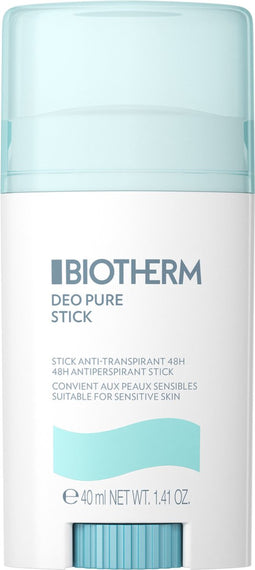 Biotherm Deo Pure Deodorant - Deodorant Stick - Frisse Textuur - 48H Anti-Transpirant - Unisex Deodorant - 40ml