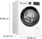 Bosch WNG24401BY - Was-droogcombinatie - 9/6 kg - Extra stil - Iron Assist - Wit