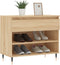 vidaXL - Schoenenkast - 70x36x60 - cm - bewerkt - hout - sonoma - eikenkleurig