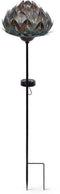 Solar Terminal - GARDEN ID Kool - 14 x 45 cm - Levensduur batterij 6-8 uur - Aan/uit knop - Oplaadbare AAA-batterij.