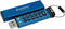 Kingston IronKey Keypad 200 - Hardware-gecodeerde USB-flashdrive - FIPS 140-3 Level 3 - Blauw