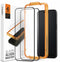 Spigen AGL06875 - Full-Cover Glas Screenprotector - Krasbestendig en Schokabsorberend - Zwart