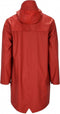 Rains Long Jacket 1202 - Regenjas - Unisex - Waterbestendig - Scarlet