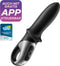 Satisfyer, Bluetooth anale vibrator, Hot Passion, 17 cm, met app, met warmtefunctie, gemaakt van siliconen