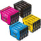 T1295 Multipack Replacement for Epson T1291 T1292 T1293 T1294 Printer Cartridges Compatible with Eps