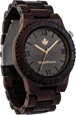 De officiële WoodWatch | Wootch Black Sandal | Houten horloge heren