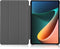 imoshion Tablet Hoes - Geschikt voor Xiaomi Pad 5, Xiaomi Pad 5 Pro - Trifold Bookcase - Grijs