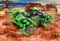 NIKKO RC 10211 Rock CrushR, Bestuurbare Auto RC Auto, Offroad Voertuig tot 14 km/h, Automatisch Uitschuifbare Wielen, Extra Grip, 100 m Bereik, 2,4 GHz, Voor Kinderen vanaf 6 Jaar & Volwassenen, ca. 33 cm, Groen
