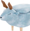 REINDEER - Hocker - Blauw - Polyester