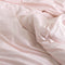 Happy Friday Duvet cover set 2 pieces Basic 155x220 cm (Single) Pale rose
